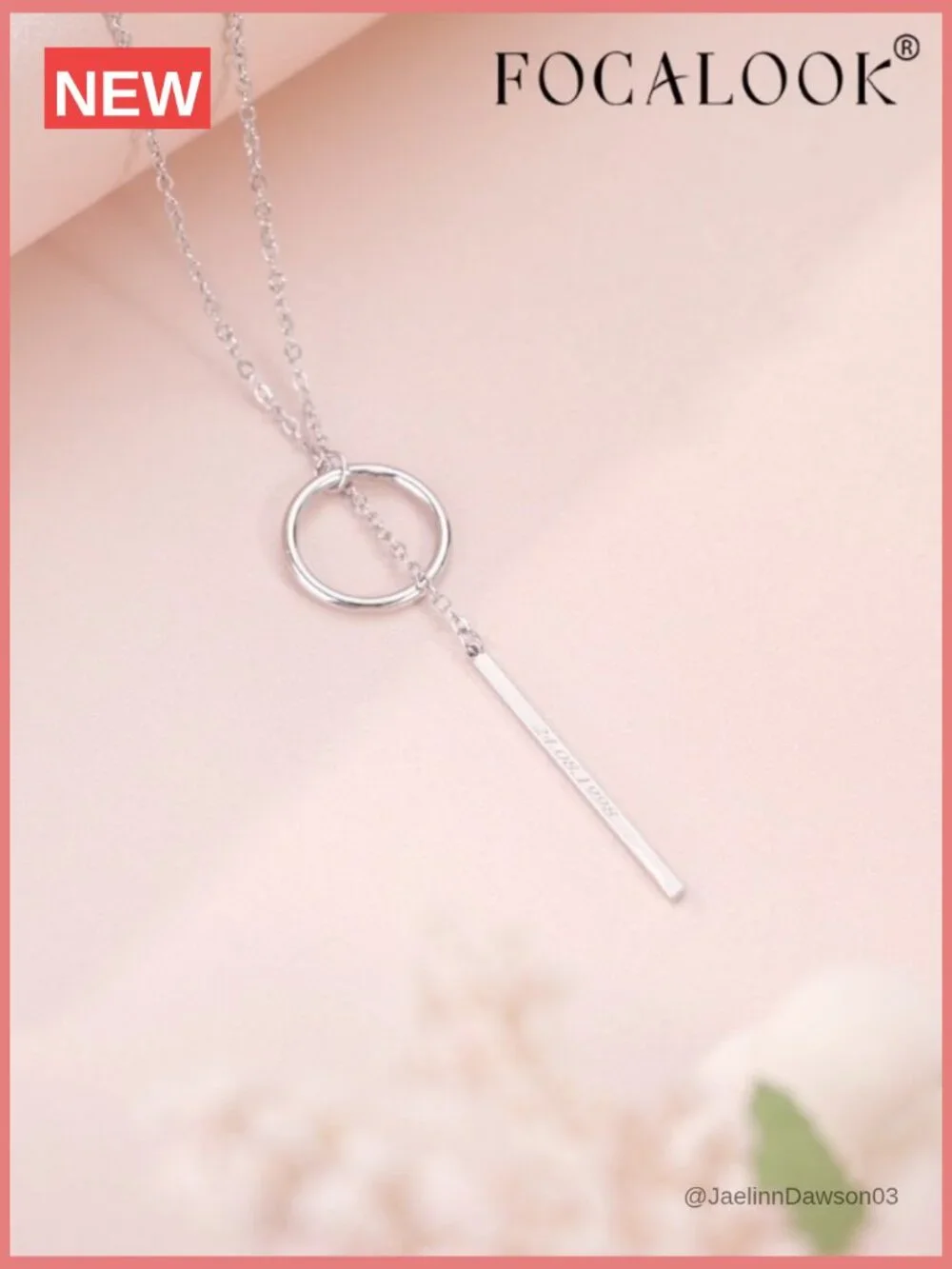 14K Gold Plated Long Y-Shaped Dainty Bar Pendant Necklace Set 28 inch
